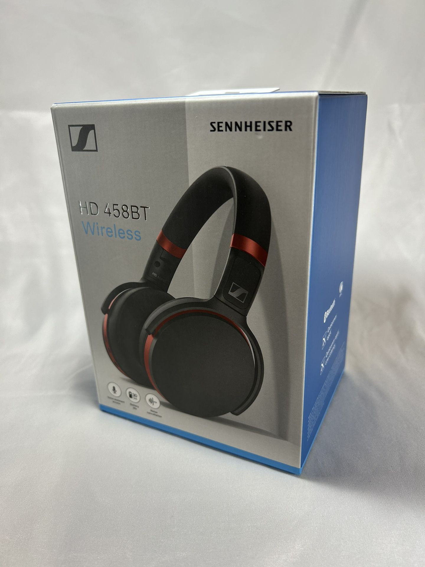 Sennheiser HD 458BT Wireless - Noise Cancellation Headphones