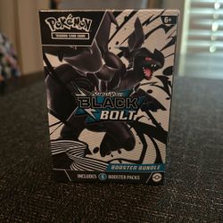 Factory Sealed Pokemon TCG: Scarlet & Violet Black Bolt Booster Bundle