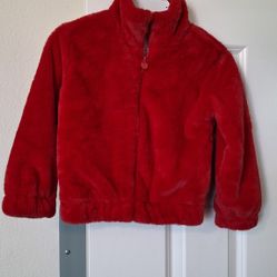 365 KIDS RED FLEECE JACKET 
