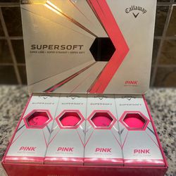 Super soft Pink Golf Balls 