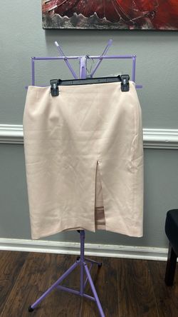 Blush Pink Pencil Skirt Size 12