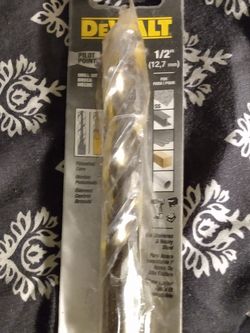 DeWalt Half Inch Bit For Metal