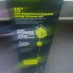 Ryobi 15" Attachment Capability  