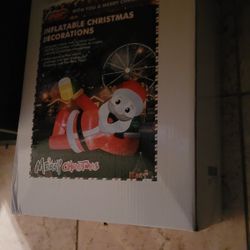 Beer Santa Clause Inflatable 