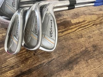 Adams Golf Iron Set (3–P) + Extra Cobra Iron – Stiff Flex – Good Condition