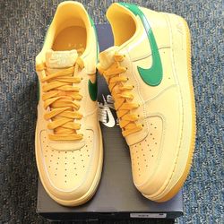 Nike Air Force 1 Low “Patent Leather Topaz Gold Pine Green”