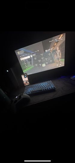 gaming set up