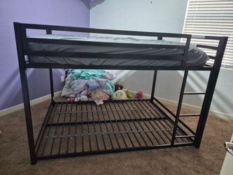 Full size bed frame/ no mattress