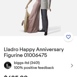 Lladro Happy Anniversary Figurines 
