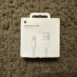 Apple Lightning to USB Cable (1 Meter)