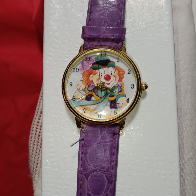Kids Clown 🤡 Watch Leather Band