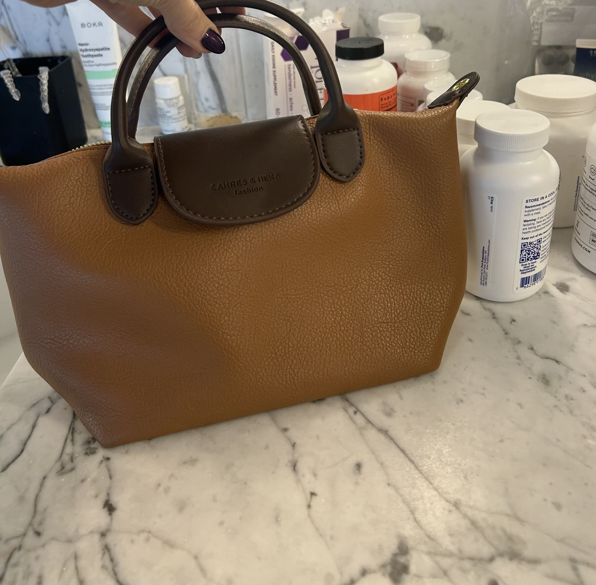 Italian Leather Purse From Italy