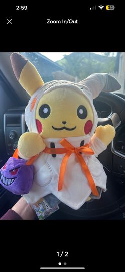 Mimikyu Costume Pikachu Plush - Halloween 