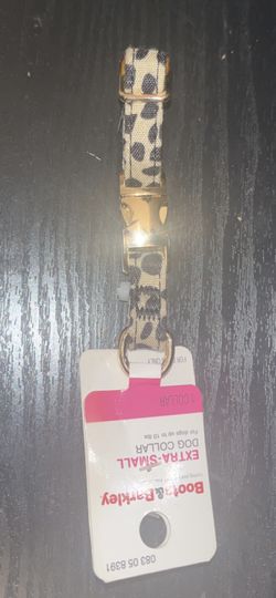 Animal Print Dog Collar 