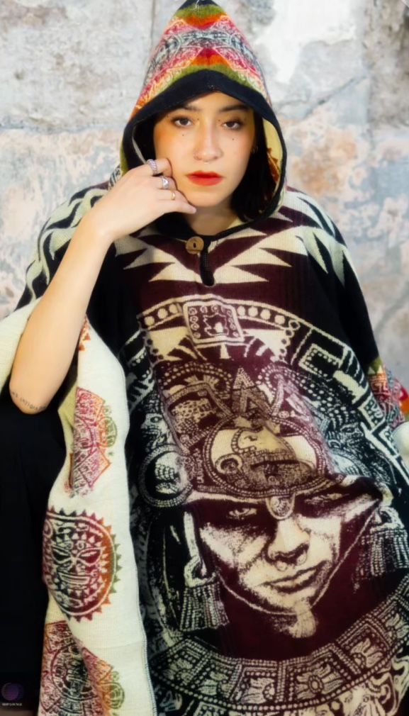 Aztec Winter Poncho 