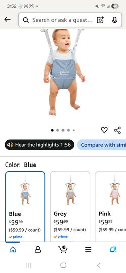 Baby door jumper / bouncer