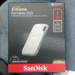 Sandisk extreme portable SD 1TB
