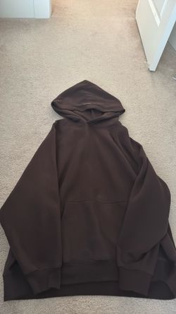 Aritzia Brown Hoodie Mega Fit