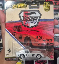 Hotwheels Car Culture Vintage Racing Ferrari 250 GTO