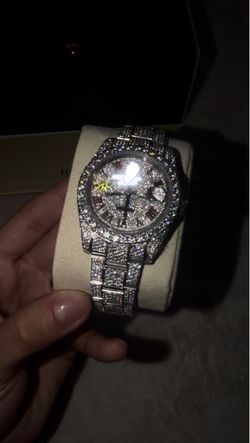moissanite watch for men