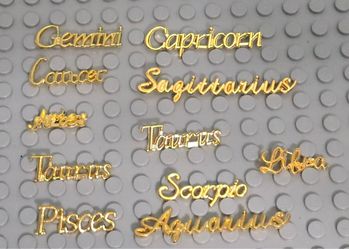 Nail Charms - Zodiac Signs