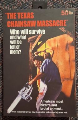 ULTIMATE LEATHERFACE The Texas Chainsaw Massacre 50th 7" Action Figure Neca