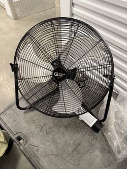 Commercial Electric High-Velocity Floor Fan
