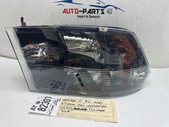 tabchipped 2009 - 2018 DODGE RAM 1500 2500 3500 LEFT HALOGEN HEADLIGHT OEM AY82307