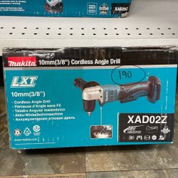 Makita New 3/8” Right Angie Drill 18v