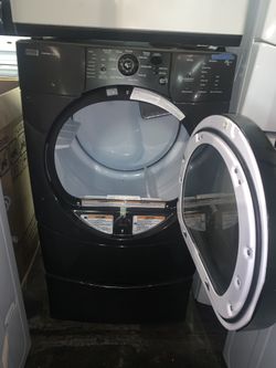 Kenmore front load electric dryer working perfectly with 4 months warranty