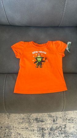 New With Tags Target Prepare To Scare 4T Toddler Girls Halloween Witch Shirt