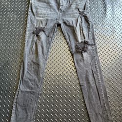 Ksubi Van Winkle Angst Trashed skinny jeans. sz 38 mens 