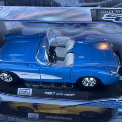 Corvette 1957 Toy Car 1/18 