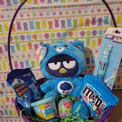 Badtz Maru x Grumpy Carebear Easter Basket 