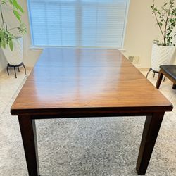 Table With 4 Chairs And Bench