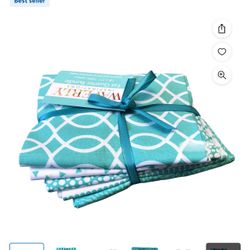 Waverly Inspirations 21" x 0.5 yd 100% Cotton Sewing & Craft Fabric, Blue and White