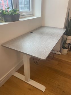 Gray Standing Desk