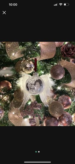 Personalized Memorial Christmas Ornaments
