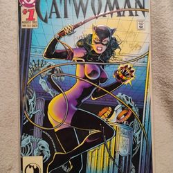 Catwoman issue #1 '93 signed 