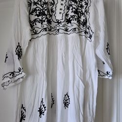 Super White Boho Dress