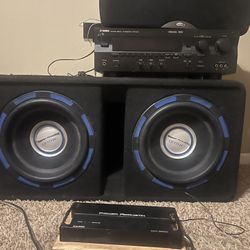 Selling Speakers/amp , Home Stero Receiver With Speaker 
