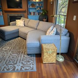 Jonathan Louis Sectional Sofa with Cuddler and Chaise