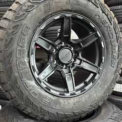 WHEELS FALCON 17x9 TOYOTA CHEVY 6x5.5