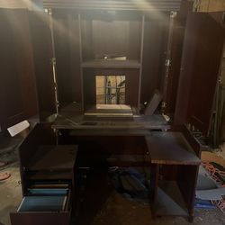 Armoire Computer Desk