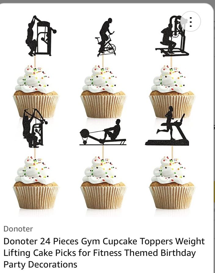 18 Cake Toppers