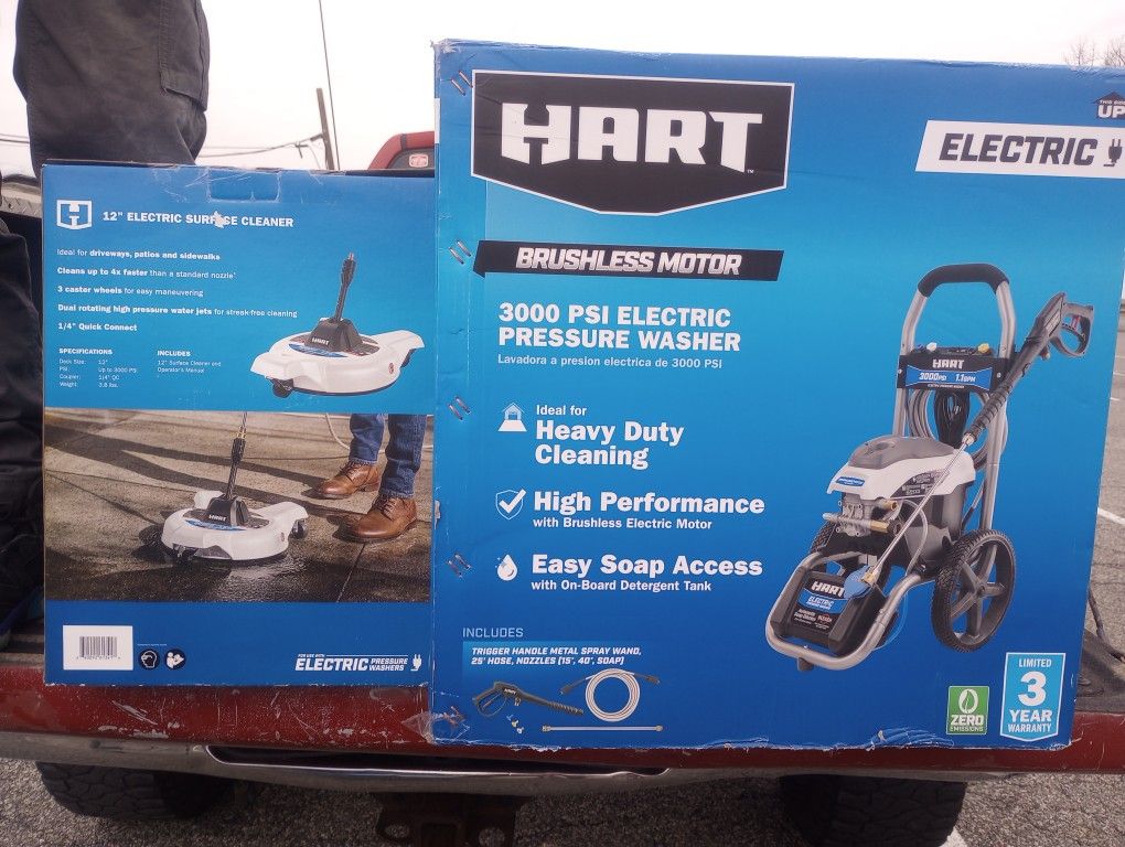 Hart Power Washer And Attachment