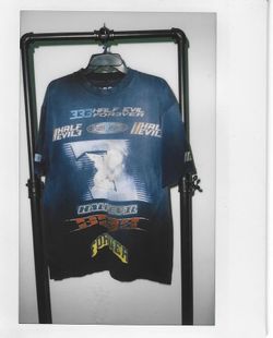 Half evil tee
