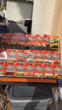 Collectible vintage hero city matchbox cars
