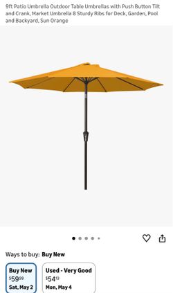Patio umbrella