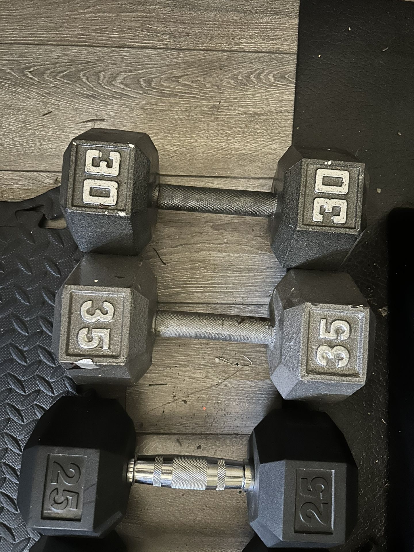 30 lb Dumbbell 35 lb Dumbbell